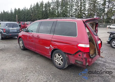 2006 Honda Odyssey Ex-L z USA, uszkodzony, nr VIN 5FNRL386X6B408623